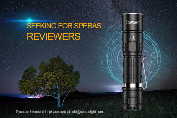 SEEKING FOR SPERAS REVIEWERS